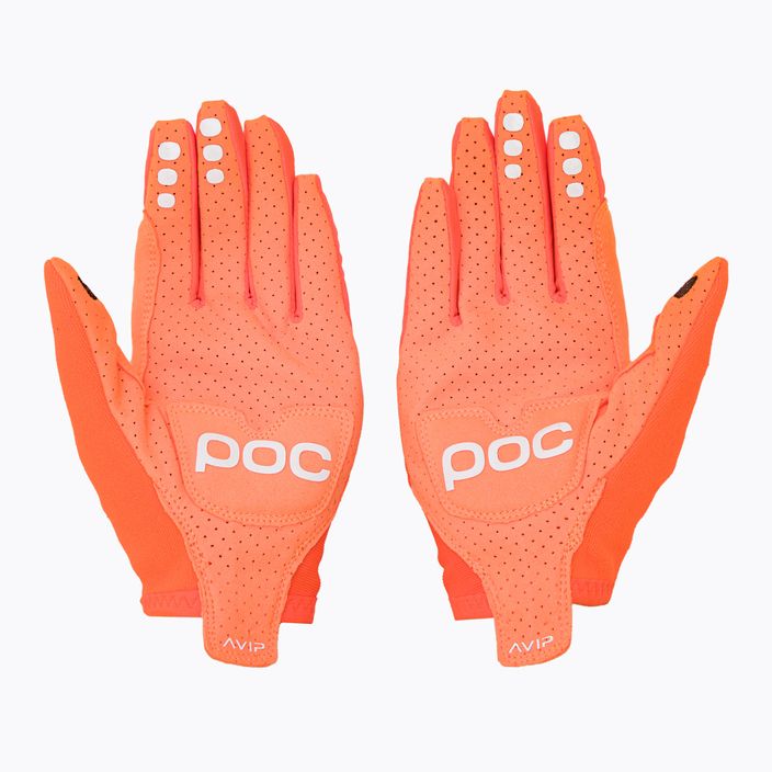 Ръкавици за колоездене POC AVIP Long zink orange 2