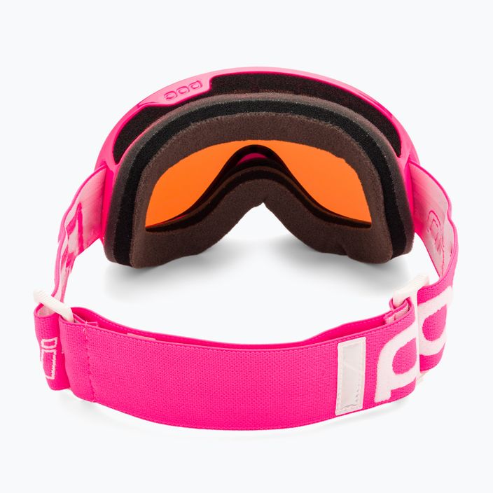 Детски очила за ски POC POCito Retina fluorescent pink 3