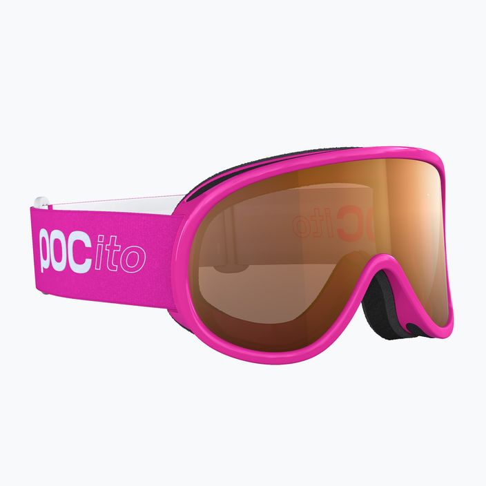 Детски очила за ски POC POCito Retina fluorescent pink 7