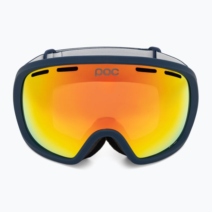 Очила за ски POC Fovea lead blue/partly sunny orange 2