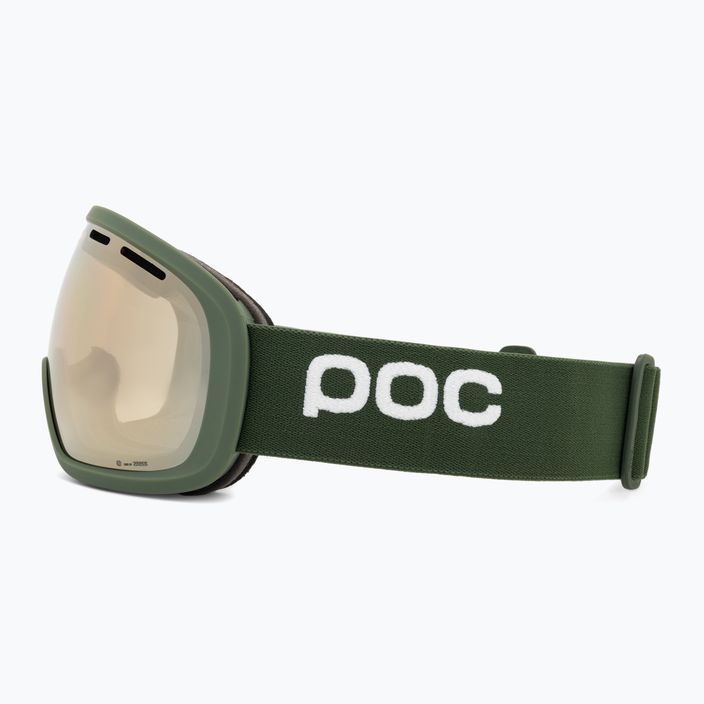 Очила за ски POC Fovea epidote green/partly sunny ivory 4
