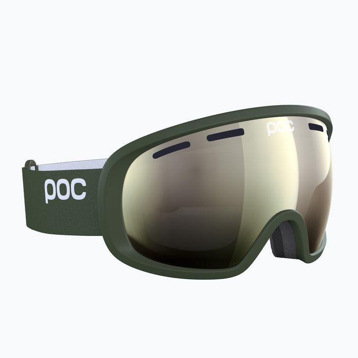 Очила за ски POC Fovea epidote green/partly sunny ivory 7