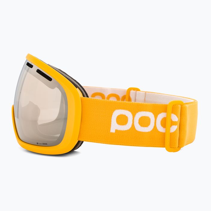 Очила за ски POC Fovea sulphite yellow/partly sunny ivory 4