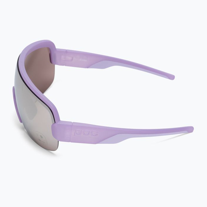 Очила за велосипеди POC Aim purple quartz translucent/clarity road silver 4