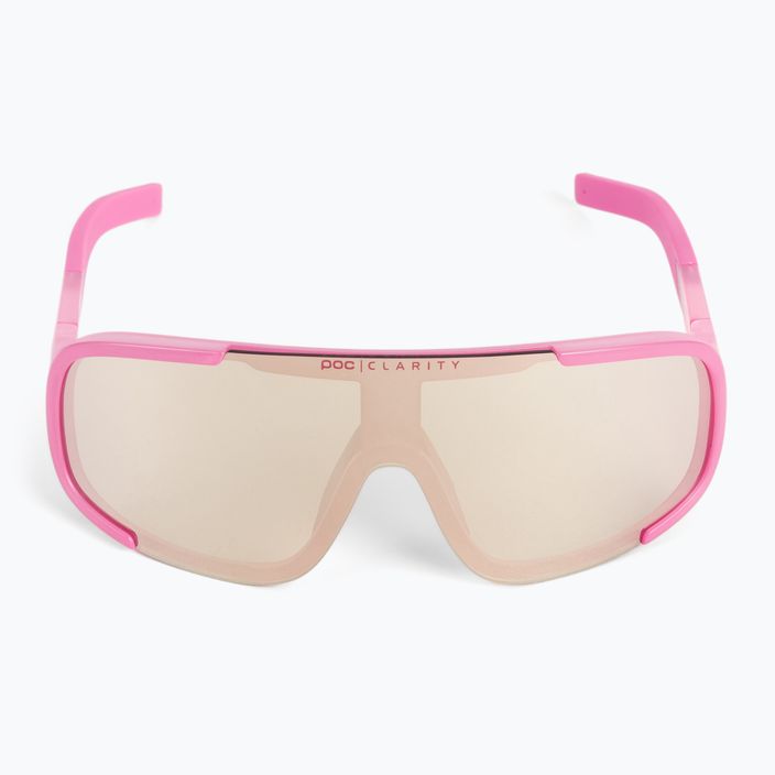Очила за велосипеди POC Aspire actinium pink translucent/clarity trail silver 3