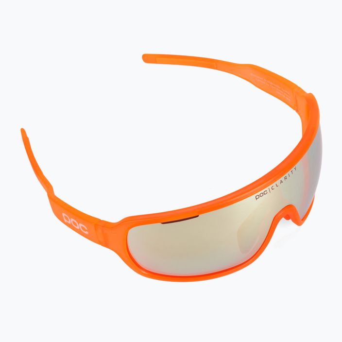 Очила за велосипеди POC Do Blade fluorescent orange translucent/clarity road gold