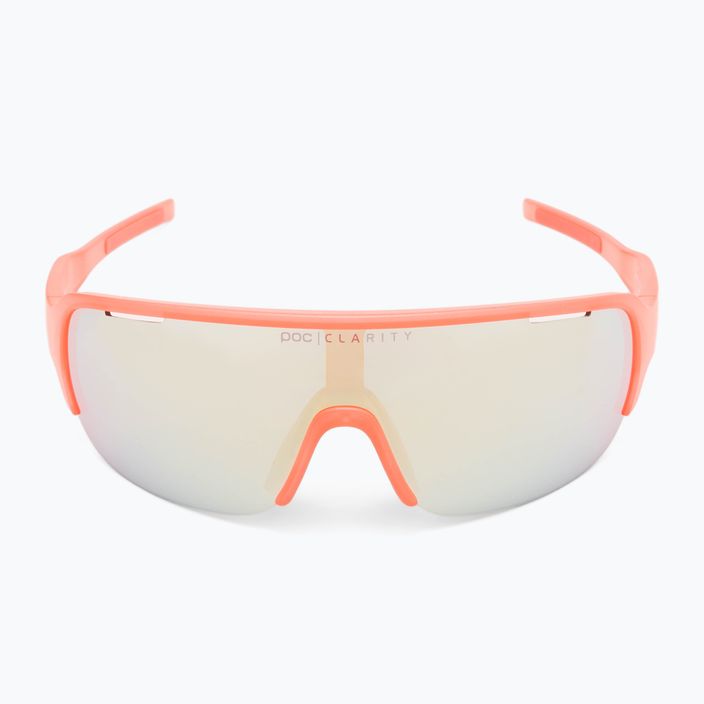 POC Do Half Blade флуоресцентно оранжеви полупрозрачни очила за колоездене 3