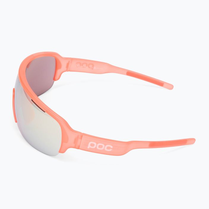 POC Do Half Blade флуоресцентно оранжеви полупрозрачни очила за колоездене 4
