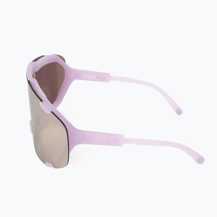 Очила за велосипеди POC Devour purple quartz translucent/clarity road silver 5