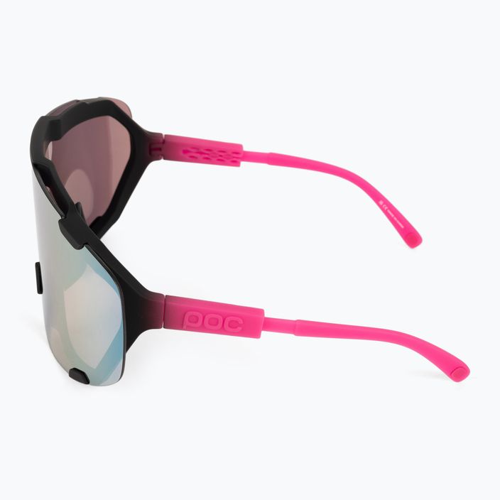Очила за велосипеди POC Devour fluo pink/uranium black translucent/clarity road gold 5