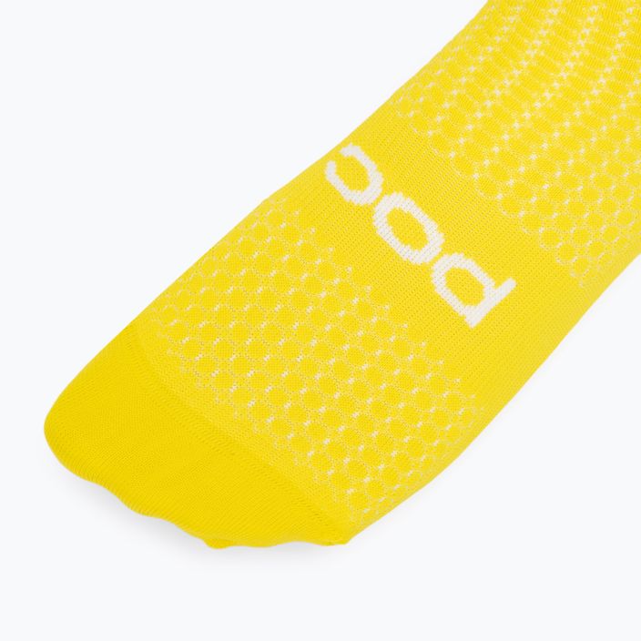 Детски чорапи за колоездене POC Essential Road aventurine yellow 4