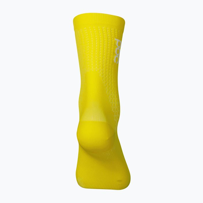 Детски чорапи за колоездене POC Essential Road aventurine yellow 6