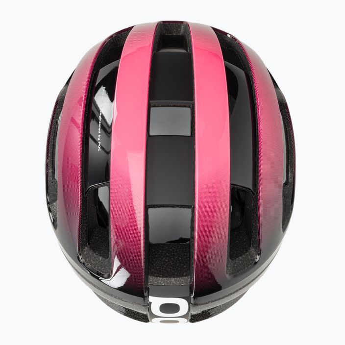 Велосипедна каска POC Omne Lite fluorescent pink/uranium black 6