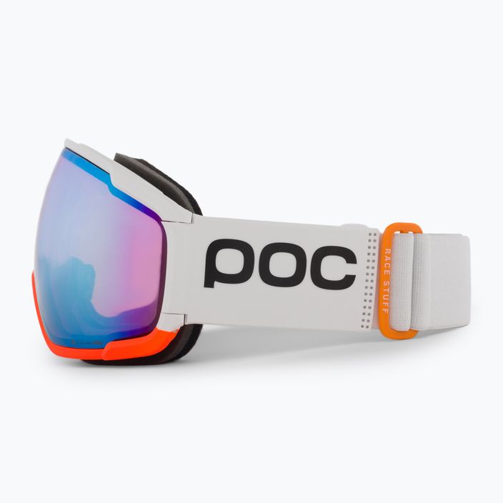 Очила за ски POC Zonula Clarity Comp white/fluorescent orange/spektris blue 4