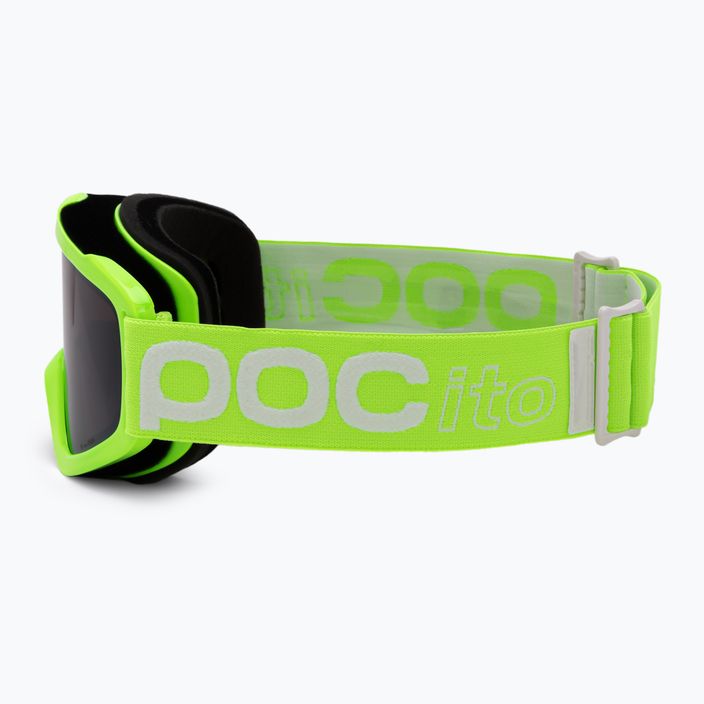 Детски очила за ски POC POCito Iris fluorescent yellow/green/clarity pocito 4