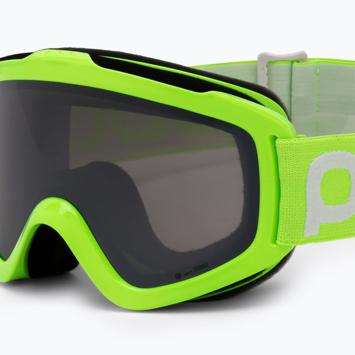 Детски очила за ски POC POCito Iris fluorescent yellow/green/clarity pocito 5