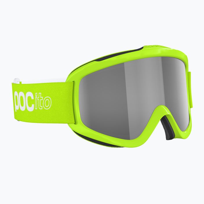 Детски очила за ски POC POCito Iris fluorescent yellow/green/clarity pocito 8