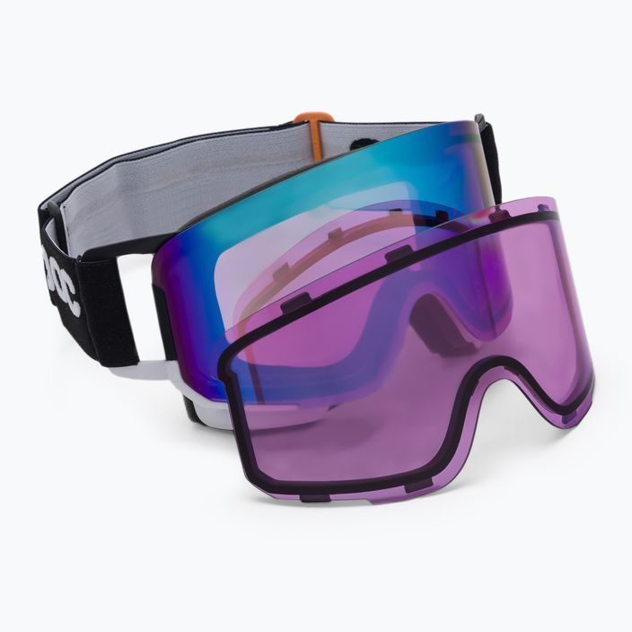 Очила за ски POC Nexal Clarity Comp uranium black/hydrogen white/spektris blue