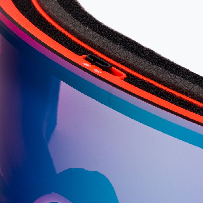 Очила за ски POC Nexal Clarity Comp fluorescent orange/hydrogen white/spektris blue 7