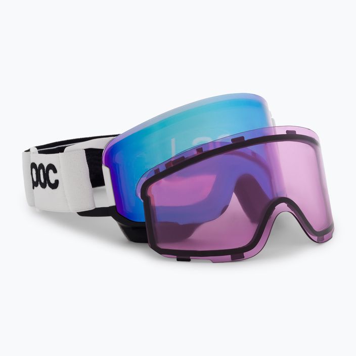 Очила за ски POC Nexal Mid Clarity Comp hydrogen white/uranium black/spektris blue