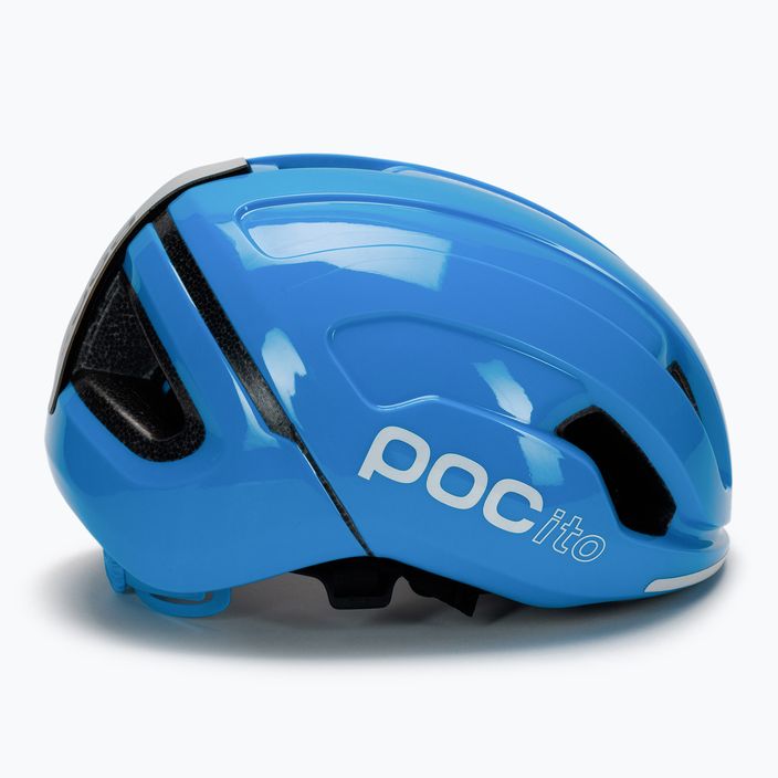 Детска велосипедна каска POC POCito Omne MIPS fluorescent blue 3