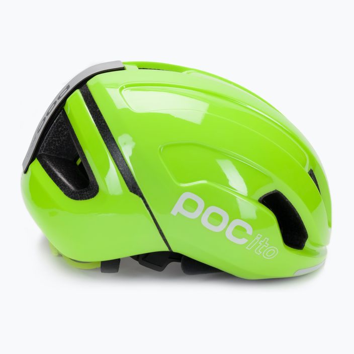 Детска велосипедна каска POC POCito Omne MIPS fluorescent yellow/green 3