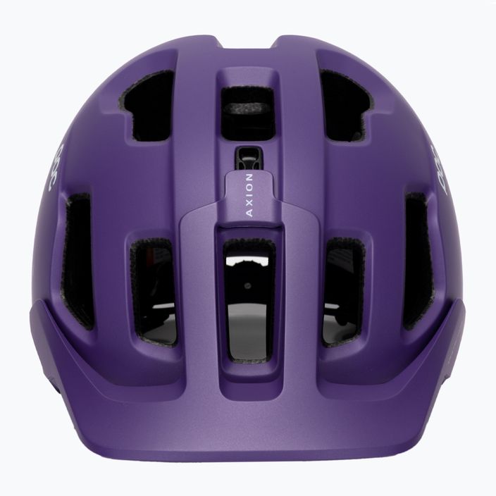 Велосипедна каска POC Axion Race MIPS sapphire purple/uranium black metallic/matt 2