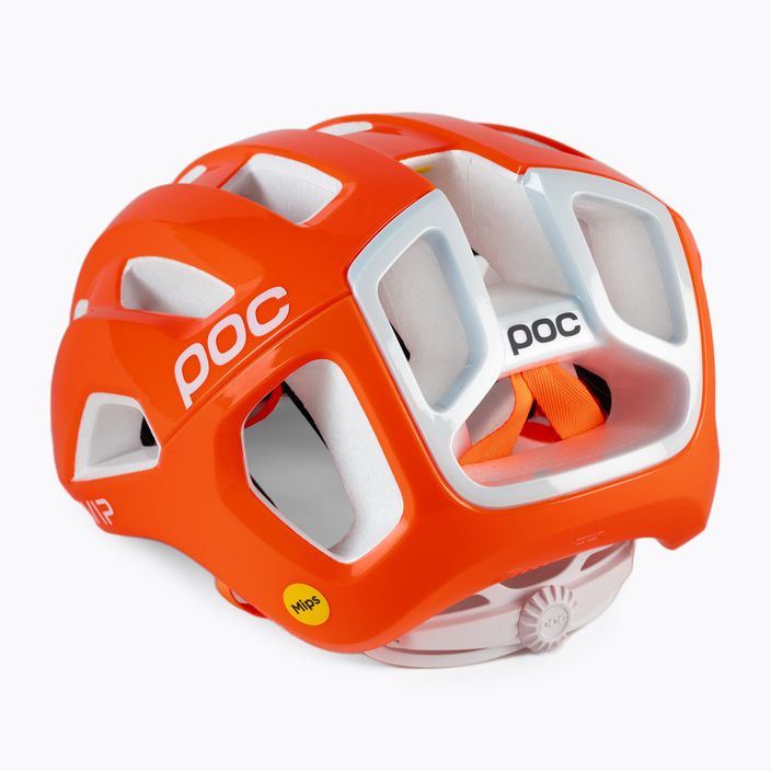 POC Ventral Air MIPS флуоресцентно оранжева каска за велосипед avip 4