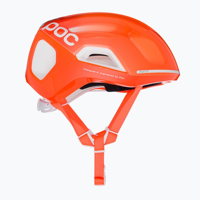 POC Ventral Tempus MIPS флуоресцентно оранжева каска за велосипед avip 4