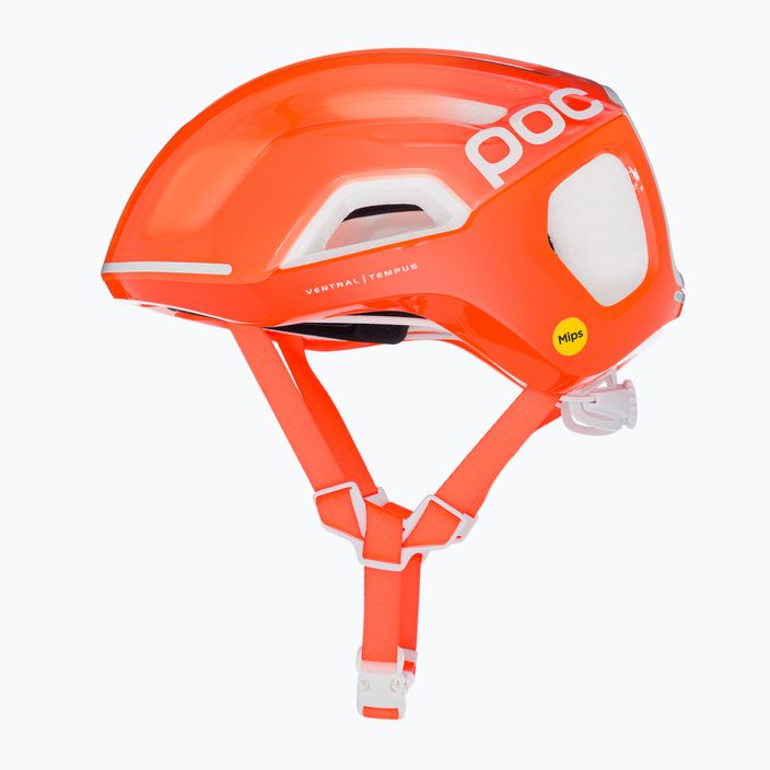 POC Ventral Tempus MIPS флуоресцентно оранжева каска за велосипед avip 5