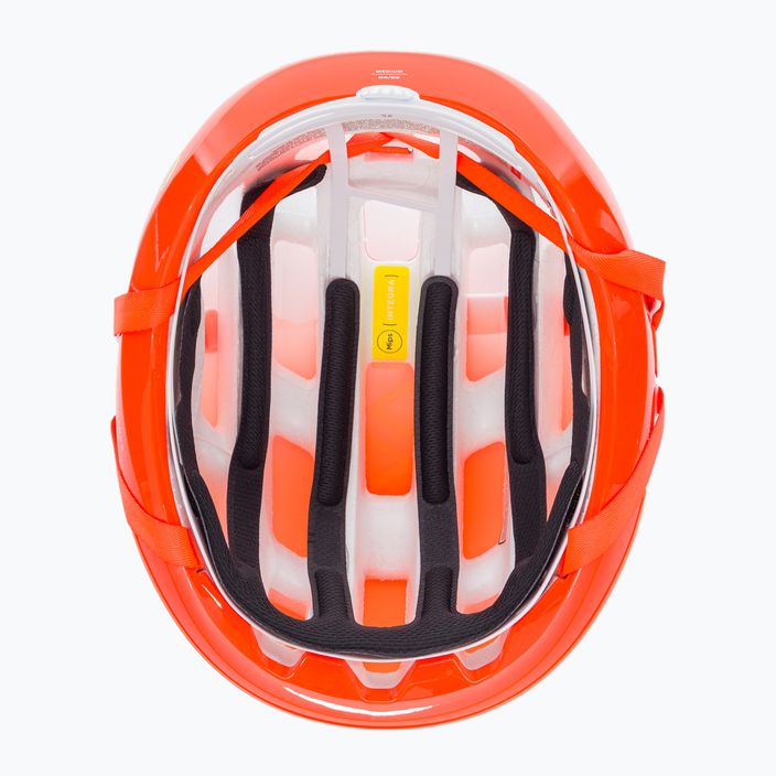 POC Ventral Tempus MIPS флуоресцентно оранжева каска за велосипед avip 6