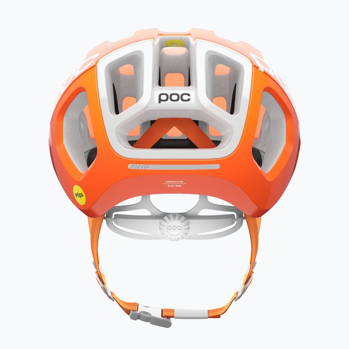 POC Ventral Tempus MIPS флуоресцентно оранжева каска за велосипед avip 10