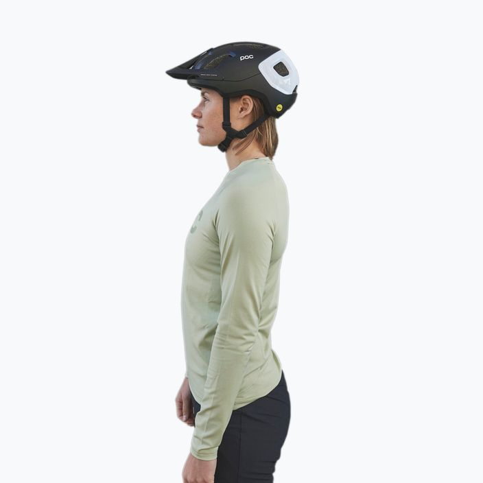 Дамски велосипеден ръкав с дълъг ръкав POC Reform Enduro Jersey prehnite green 4