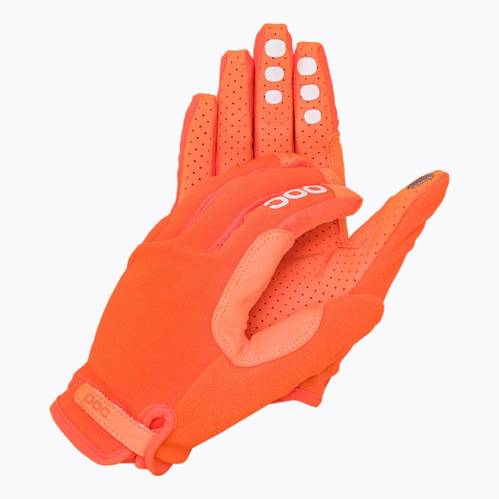 Ръкавици за колоездене POC Resistance Enduro Adj zink orange