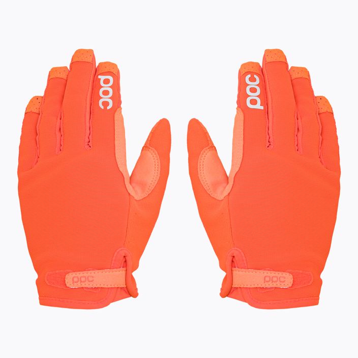 Ръкавици за колоездене POC Resistance Enduro Adj zink orange 3