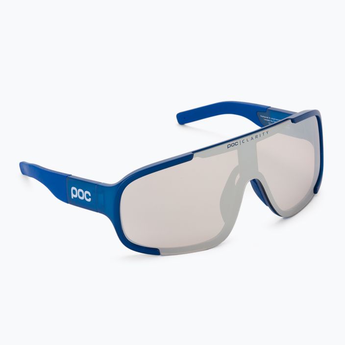 Очила за велосипеди POC Aspire opal blue translucent/clarity trail silver