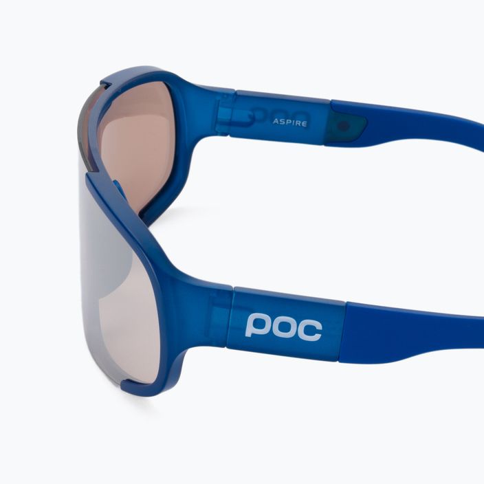 Очила за велосипеди POC Aspire opal blue translucent/clarity trail silver 4
