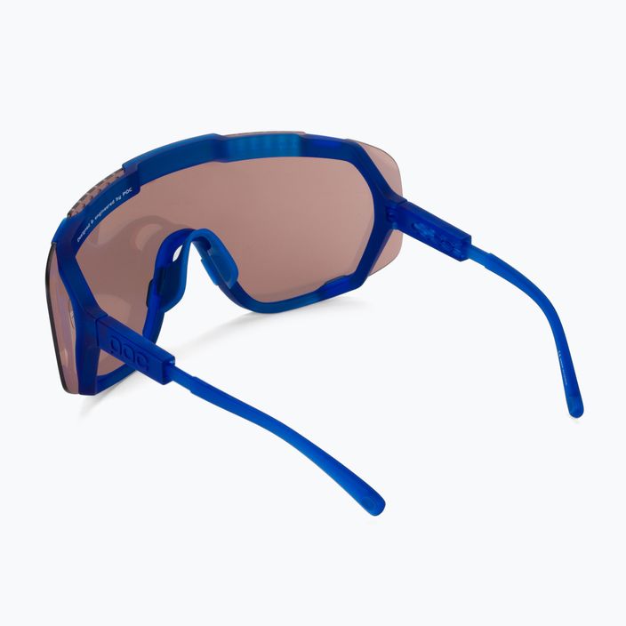 Очила за велосипеди POC Devour opal blue translucent/clarity trail silver 3