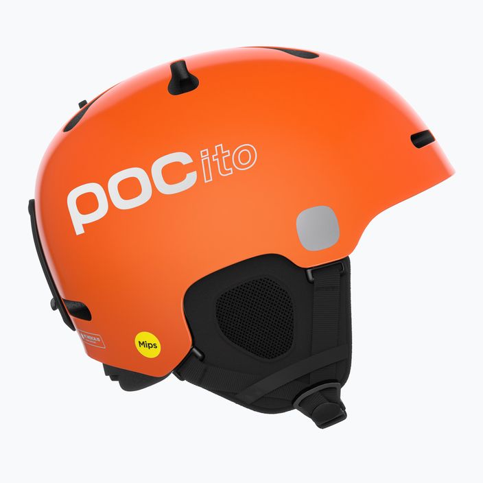 Детски ски каски POC POCito Fornix MIPS fluorescent orange 11