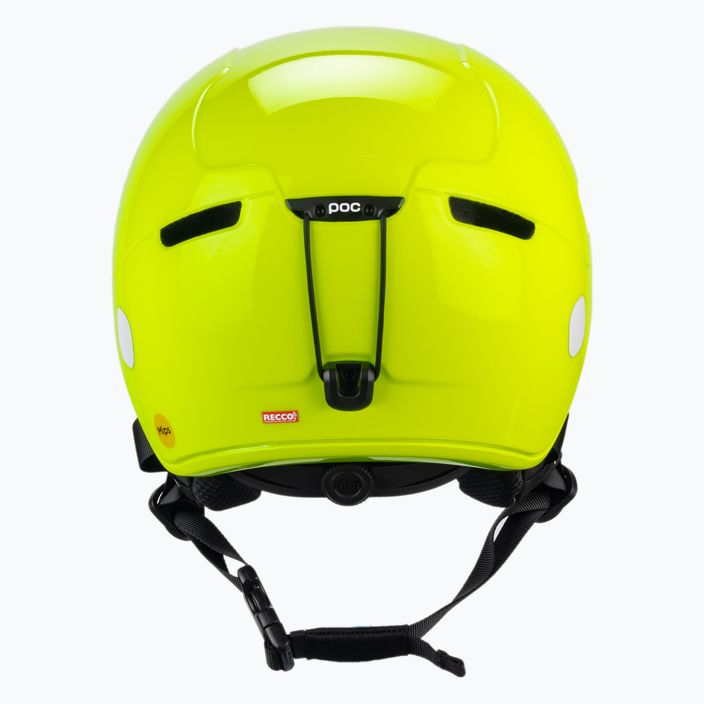 Детски ски каски POC POCito Obex MIPS fluorescent yellow/green 3
