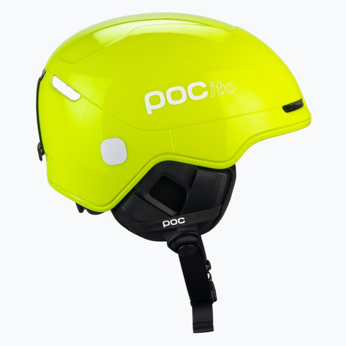 Детски ски каски POC POCito Obex MIPS fluorescent yellow/green 4