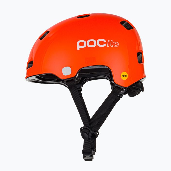 Детска каска за велосипед POC Pocito Crane MIPS флуоресцентно оранжева 5