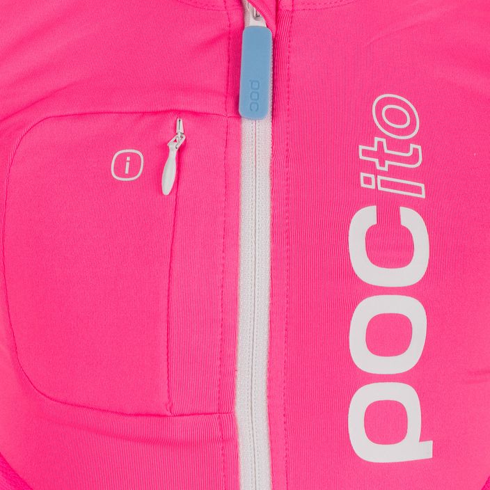 Детска предпазна жилетка POC POCito VPD Air Vest fluorescent pink 4