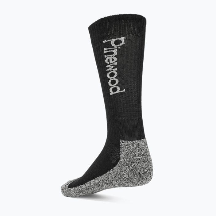 Pinewood Coolmax Medium трекинг чорапи 2 чифта черни 2