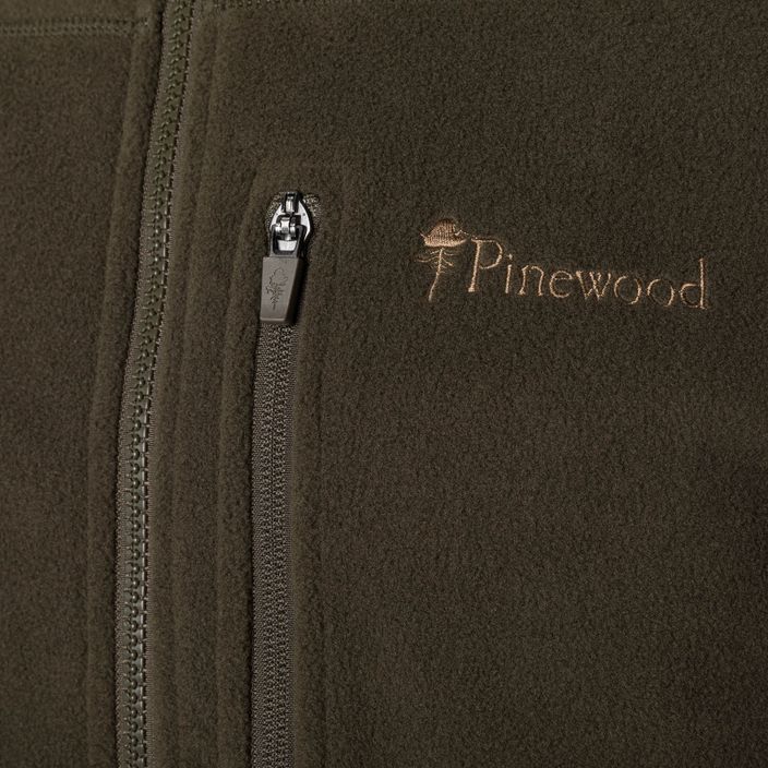 Pinewood Pirsch Fleece мъжки туристически без ръкави h.green 3