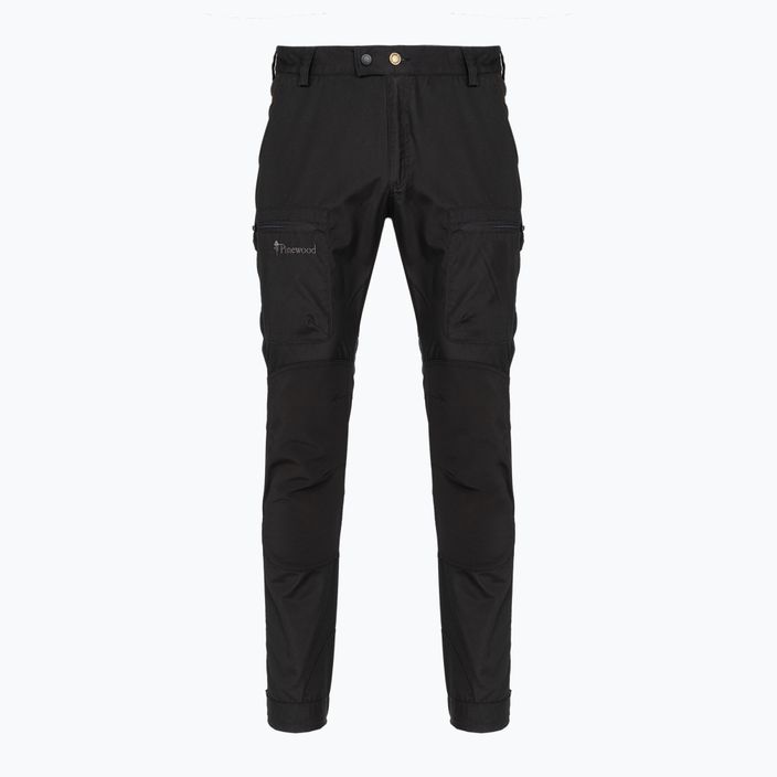 Мъжки панталони за трекинг Pinewood Caribou TC black/black