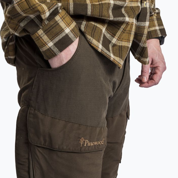 Мъжки панталони за трекинг Pinewood Finnveden Smaland Light suede brown 4