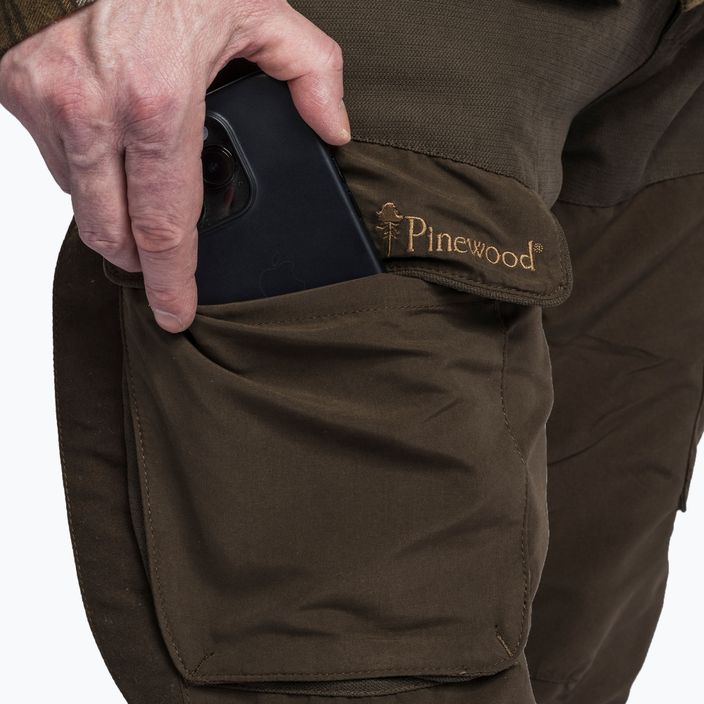 Мъжки панталони за трекинг Pinewood Finnveden Smaland Light suede brown 5