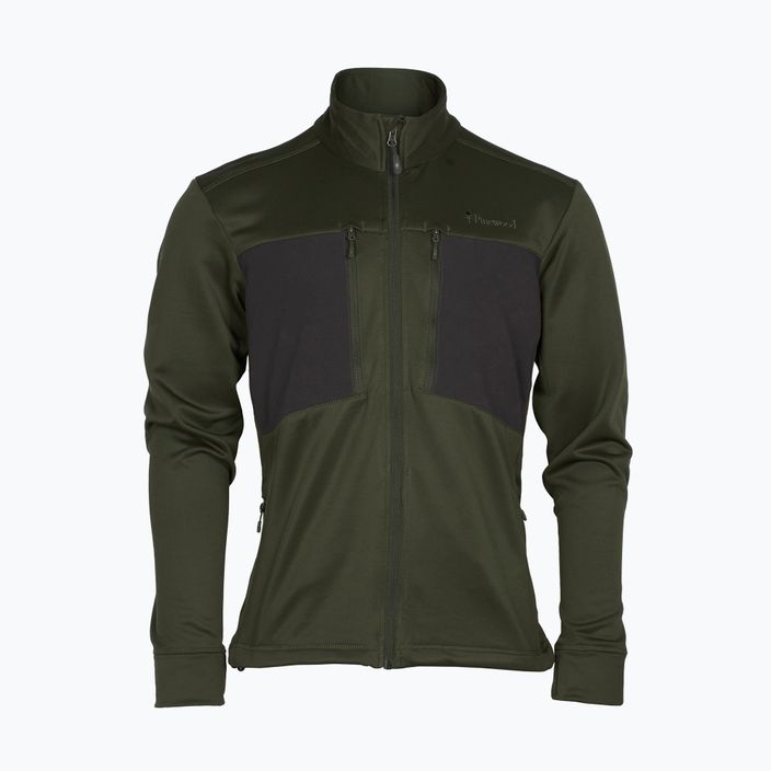 Мъжки суитшърт Pinewood Abisko Power Fleece, мъхесто зелен 7