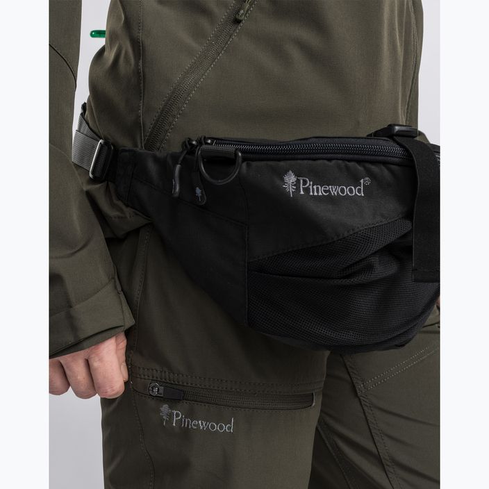 Pinewood Cross Waist Pack чанта за бъбреци 4 л черна 6